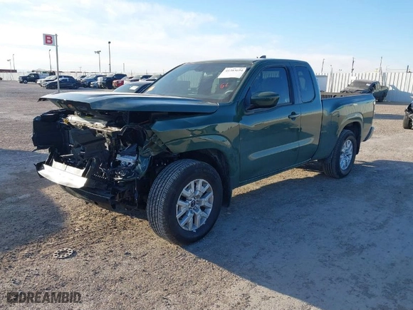 2024 Nissan Frontier S with VIN 1N6ED1CL0RN650210, listed as a IAAI auction lot 41383694 with NaN miles. Bid and sale history available at carsss.com. Image 2.