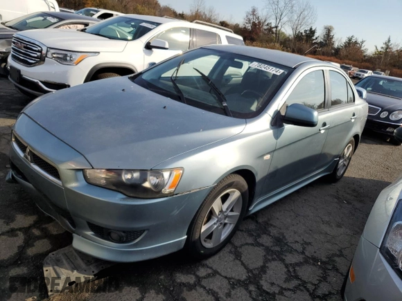 2009 Mitsubishi Lancer ES with VIN JA3AU26UX9U007458, listed as a Copart auction lot 78245174 with 197,957 mi miles and Salvage Title. Bid and sale history available at carsss.com. Image 1.