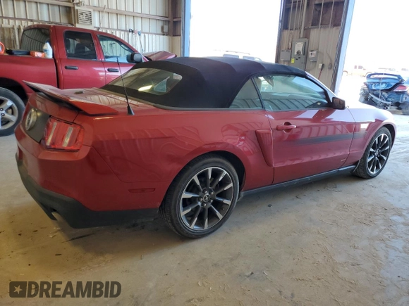 2011 Ford Mustang GT with VIN 1ZVBP8FF7B5153654, listed as a Copart auction lot 81257634 with 48,879 mi miles and Salvage Title. Bid and sale history available at DreamBid. Image 3.