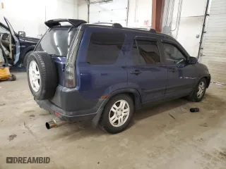 2003 Honda CR-V EX with VIN JHLRD77863C017102, listed as a Copart auction lot 87749975 with 195,196 mi miles and Salvage Title. Bid and sale history available at carsss.com. Image 3.
