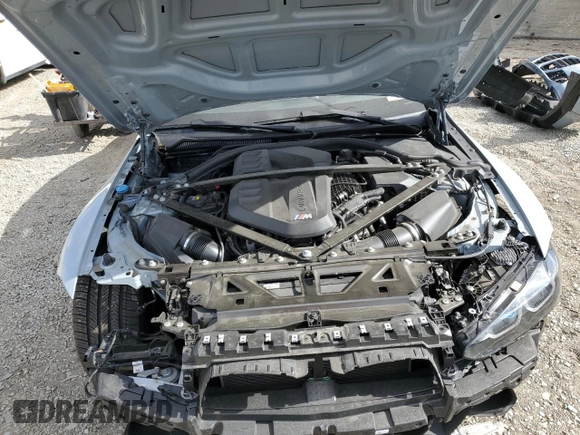 2023 BMW M4 Competition xDrive with VIN WBS33BA08PCL36057, listed as a Copart auction lot 77821614 with 34,074 mi miles and Salvage Title. Bid and sale history available at carsss.com. Image 11.