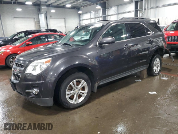 2015 Chevrolet Equinox LT with VIN 1GNFLGEK6FZ110924, listed as a Copart auction lot 86530244 with 111,392 mi miles and Salvage Title. Bid and sale history available at carsss.com. Image 1.