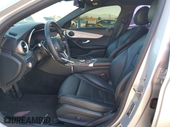 2021 Mercedes-Benz C 300 with VIN W1KWF8DB8MR632402, listed as a Copart auction lot 67762734 with 38,922 mi miles and Salvage Title. Bid and sale history available at carsss.com. Image 7.