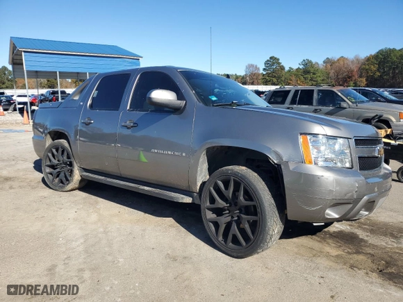 2007 Chevrolet Avalanche LT w/3LT with VIN 3GNEC12J37G135298, listed as a Copart auction lot 84376084 with 0 mi miles and Salvage Title. Bid and sale history available at carsss.com. Image 4.