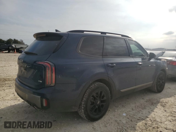 2023 Kia Telluride SX Prestige X-Pro with VIN 5XYP5DGC6PG394325, listed as a Copart auction lot 45753175 with 23,376 mi miles and Salvage title. Bid and sale history available at DreamBid. Image 3.