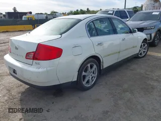 2004 Infiniti G35 w/Leather with VIN JNKCV51E84M616564, listed as a IAAI auction lot 42014090 with 263,105 mi miles and . Bid and sale history available at DreamBid. Image 4.