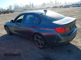 2013 BMW 3 Series 328i xDrive with VIN WBA3B5G51DNS04317, listed as a IAAI auction lot 41434777 with 1 mi miles. Bid and sale history available at carsss.com. Image 3.