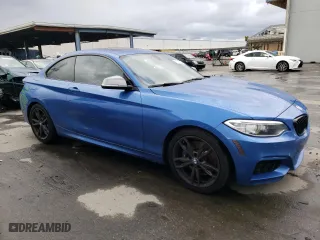 2017 BMW 2 Series M240i with VIN WBA2G1C32HV665445, listed as a Copart auction lot 45005254 with 41,120 mi miles. Bid and sale history available at carsss.com. Image 4.