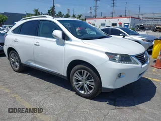 2013 Lexus RX 450h with VIN JTJBC1BAXD2059429, listed as a IAAI auction lot 42181781 with 188,825 mi miles and . Bid and sale history available at DreamBid. Image 1.