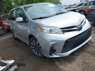 2019 Toyota Sienna LE with VIN 5TDJZ3DC1KS223793, listed as a IAAI auction lot 42386226 with 165,835 mi miles and . Bid and sale history available at DreamBid. Image 1.