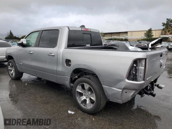 2020 Ram 1500 Laramie with VIN 1C6SRFJM7LN355667, listed as a Copart auction lot 45062385 with 121,512 mi miles and Salvage title. Bid and sale history available at DreamBid. Image 2.