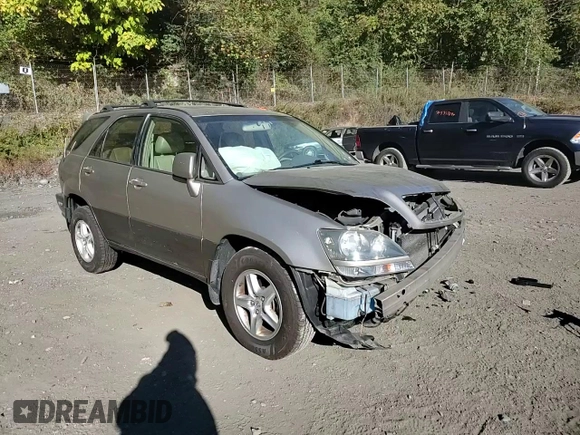 2000 Lexus RX 300 with VIN JT6HF10U2Y0129838, listed as a Copart auction lot 75623734 with 177,325 mi miles and Salvage Title. Bid and sale history available at carsss.com. Image 12.