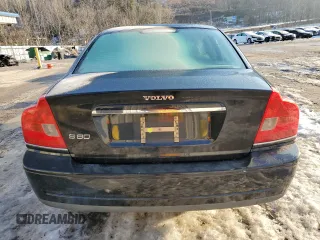 2005 Volvo S80 with VIN YV1TS592651407213, listed as a Copart auction lot 41680085 with 0 mi miles and Salvage Title. Bid and sale history available at carsss.com. Image 6.