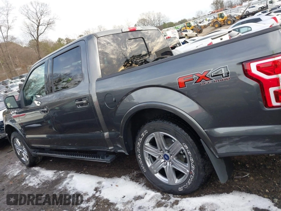 2019 Ford F-150 XL with VIN 1FTEW1E55KFD39996, listed as a IAAI auction lot 41327273 with 28,220 mi miles. Bid and sale history available at carsss.com. Image 14.