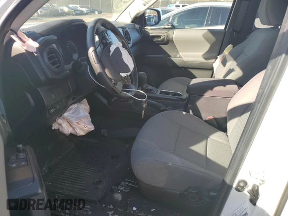 2023 Toyota Tacoma SR with VIN 3TYSX5EN5PT019872, listed as a Copart auction lot 81464734 with 14,943 mi miles and Salvage title. Bid and sale history available at DreamBid. Image 7.