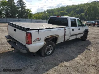 2003 Chevrolet Silverado 2500HD LS with VIN 1GCHK23U53F183212, listed as a Copart auction lot 74081494 with 0 mi miles and Salvage Title. Bid and sale history available at carsss.com. Image 4.