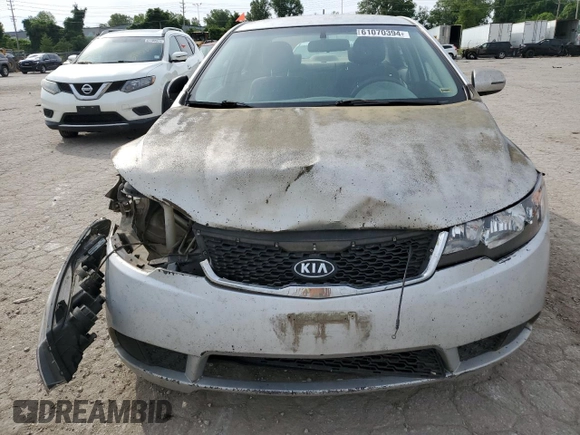 2012 Kia Forte EX with VIN KNAFU4A26C5596404, listed as a Copart auction lot 61070394 with 206,387 mi miles and Salvage Title. Bid and sale history available at carsss.com. Image 5.