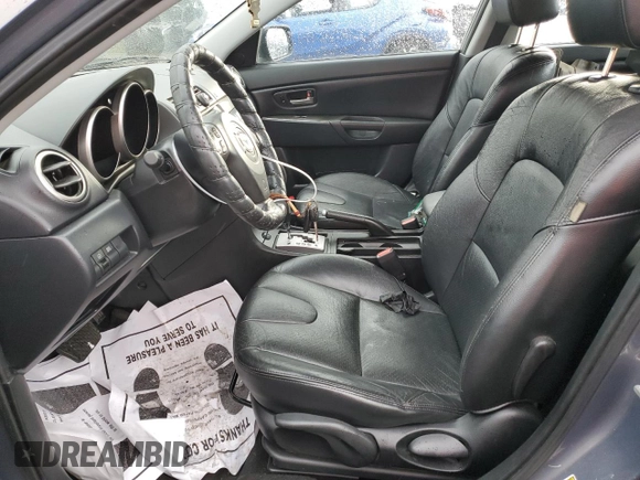2007 Mazda 3 s Sport with VIN JM1BK323671684780, listed as a Copart auction lot 86375394 with 265,775 mi miles and Salvage Title. Bid and sale history available at carsss.com. Image 7.