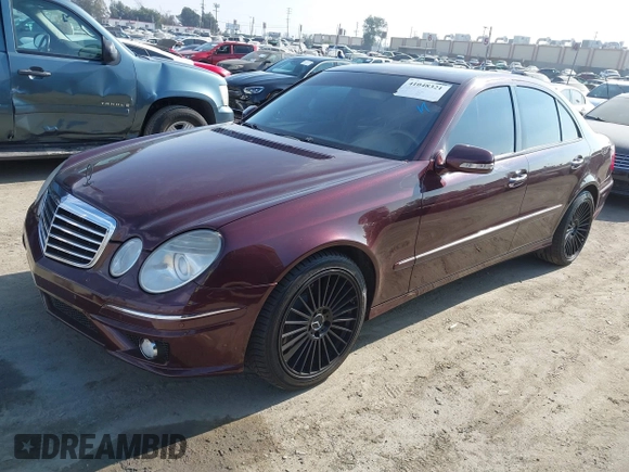 2009 Mercedes-Benz E 550 with VIN WDBUF72X69B439223, listed as a IAAI auction lot 41048321 with Not Provided miles and . Bid and sale history available at DreamBid. Image 2.