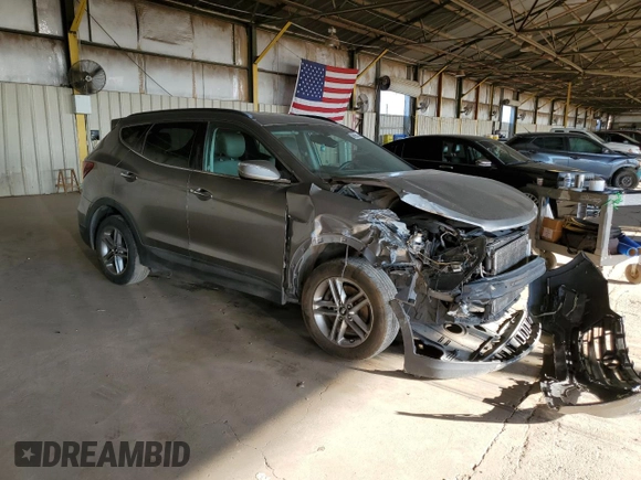 2018 Hyundai Santa Fe 2.4L с VIN 5NMZU3LB0JH055625, выставлен на аукционе Copart как лот 63696515 с пробегом 92 326 миль миль и Списание • Salvage title. История ставок и продаж доступна на DreamBid. Изображение 4.