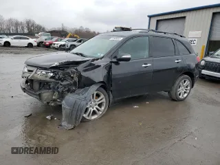 2007 Acura MDX Technology with VIN 2HNYD28497H536410, listed as a Copart auction lot 52155855 with 176,016 mi miles and Salvage Title. Bid and sale history available at DreamBid. Image 1.