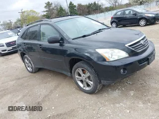 2006 Lexus RX 400h with VIN JTJHW31U562003992, listed as a IAAI auction lot 42088999 with 301,657 mi miles and . Bid and sale history available at DreamBid. Image 1.