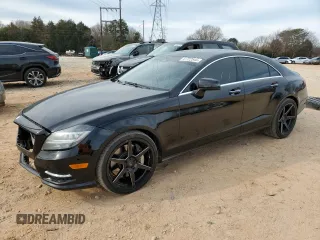 2013 Mercedes-Benz CLS-Class CLS 550 with VIN WDDLJ7DB6DA085060, listed as a Copart auction lot 47722545 with 107,646 mi miles and Salvage Title. Bid and sale history available at carsss.com. Image 1.