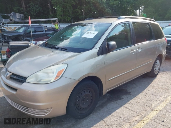 2005 Toyota Sienna CE с VIN 5TDZA23C15S279226, выставлен на аукционе IAAI как лот 42670735 с пробегом 521 527 миль миль и . История ставок и продаж доступна на DreamBid. Изображение 2.