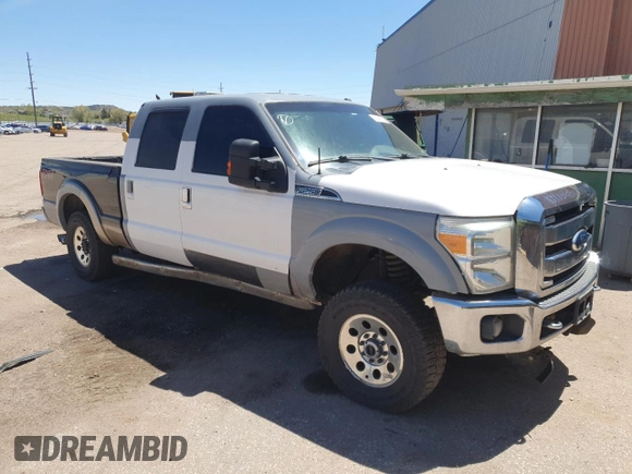 2011 Ford Super Duty F-250 SRW XL with VIN 1FT7W2BT5BEC94274, listed as a Copart auction lot 52419225 with 317,079 mi miles and Salvage Title. Bid and sale history available at carsss.com. Image 4.