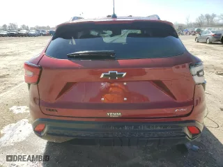 2025 Chevrolet Trax 2RS with VIN KL77LJEP8SC037023, listed as a Copart auction lot 48767125 with 0 mi miles and Salvage Title. Bid and sale history available at carsss.com. Image 6.