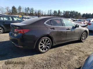 2016 Acura TLX V6 with VIN 19UUB2F31GA008235, listed as a Copart auction lot 46113275 with Not Provided miles and Salvage Title. Bid and sale history available at carsss.com. Image 3.