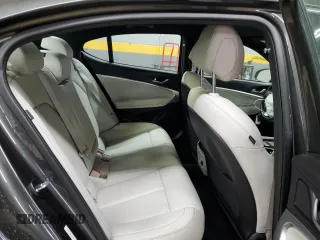 2024 Genesis G70 2.5T with VIN KMTG34SC4RU142461, listed as a Copart auction lot 83455334 with 17,676 mi miles and Salvage Title. Bid and sale history available at carsss.com. Image 10.