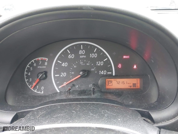 2019 Nissan Versa Sedan SV with VIN 3N1CN7AP1KL815688, listed as a IAAI auction lot 41955017 with 72,151 mi miles. Bid and sale history available at carsss.com. Image 7.