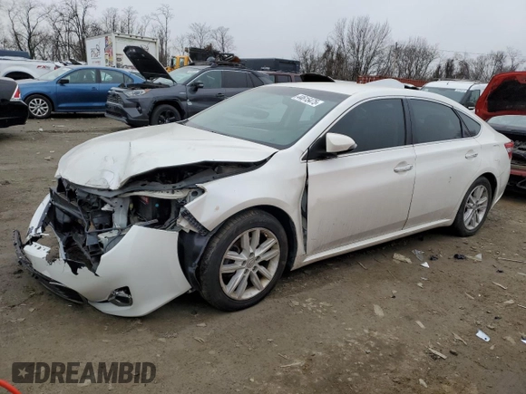 2013 Toyota Avalon XLE with VIN 4T1BK1EB3DU024158, listed as a Copart auction lot 44615475 with 212,781 mi miles and Salvage Title. Bid and sale history available at DreamBid. Image 1.