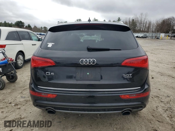 2017 Audi Q5 Premium Plus with VIN WA1D7AFP5HA069791, listed as a Copart auction lot 51272985 with 136,463 mi miles and Clean title. Bid and sale history available at DreamBid. Image 6.