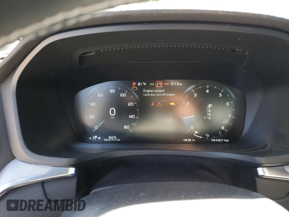 2019 Volvo S60 R-Design with VIN 7JRA22TM6KG013047, listed as a Copart auction lot 58255674 with 35,270 mi miles and Salvage Title. Bid and sale history available at carsss.com. Image 9.