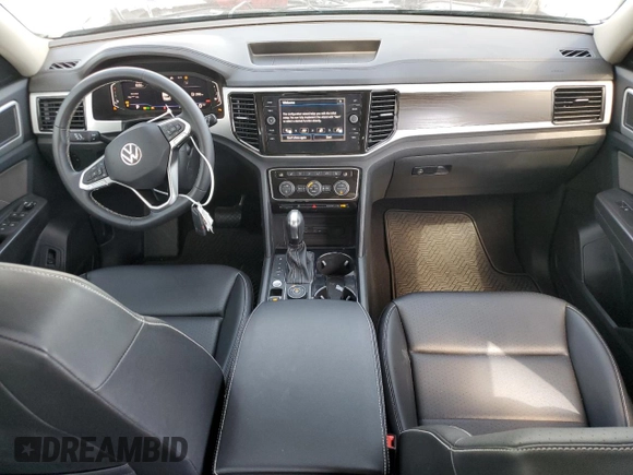 2023 Volkswagen Atlas SE with VIN 1V2HR2CA6PC531607, listed as a Copart auction lot 54721435 with 21,132 mi miles and Salvage title. Bid and sale history available at DreamBid. Image 8.