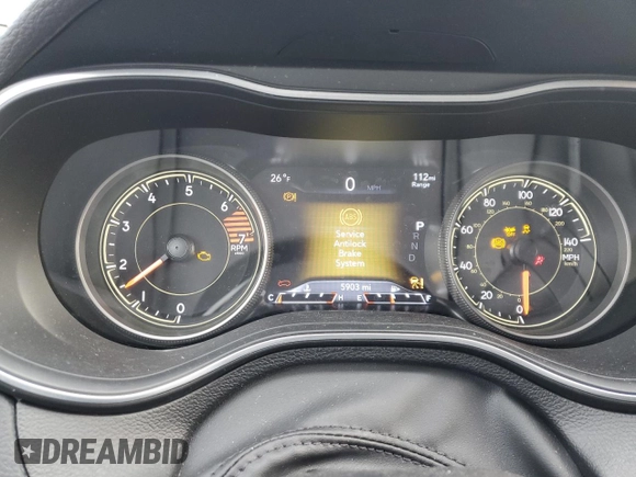 2023 Jeep Cherokee Altitude Lux with VIN 1C4PJMMB8PD105001, listed as a Copart auction lot 43586005 with 5,903 mi miles and Salvage Title. Bid and sale history available at carsss.com. Image 9.