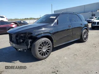 2023 Mercedes-Benz GLE 350 with VIN 4JGFB4KB4PA949819, listed as a Copart auction lot 53719765 with 25,514 mi miles and Salvage title. Bid and sale history available at DreamBid. Image 1.