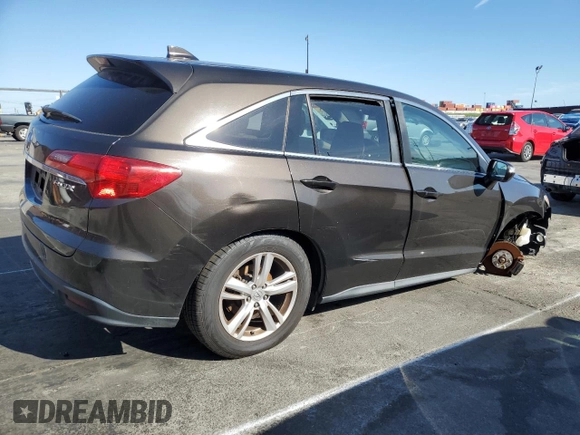 2014 Acura RDX Tech Pkg with VIN 5J8TB3H57EL002022, listed as a Copart auction lot 49453405 with 134,779 mi miles and Salvage Title. Bid and sale history available at carsss.com. Image 3.