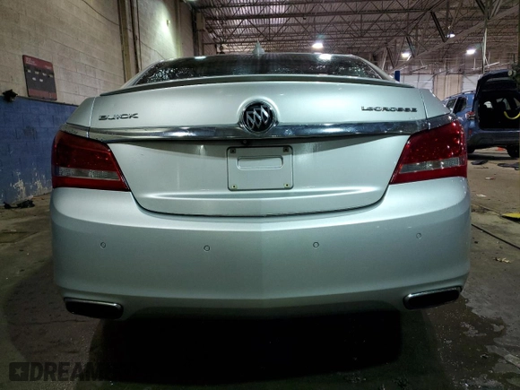 2016 Buick LaCrosse Sport Touring with VIN 1G4G45G39GF185474, listed as a Copart auction lot 46338865 with 76,793 mi miles and Clean Title. Bid and sale history available at carsss.com. Image 6.