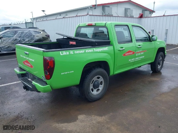 2012 Chevrolet Colorado LT w/1LT with VIN 1GCHTCFE4C8145501, listed as a IAAI auction lot 41939987 with 1 mi miles. Bid and sale history available at carsss.com. Image 4.
