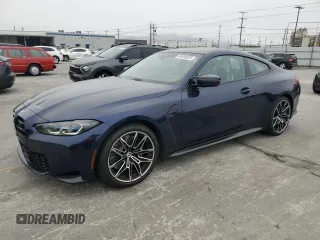 2022 BMW M4 Competition xDrive with VIN WBS43AZ06NCL01503, listed as a Copart auction lot 66046825 with 34,346 mi miles and Salvage title. Bid and sale history available at DreamBid. Image 1.
