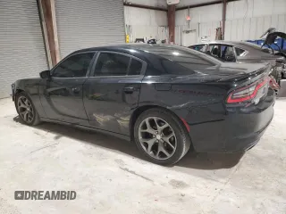 2015 Dodge Charger SXT with VIN 2C3CDXHG7FH925346, listed as a Copart auction lot 87183254 with 226,569 mi miles and Salvage Title. Bid and sale history available at DreamBid. Image 2.