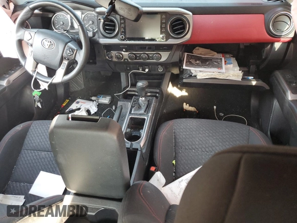 2023 Toyota Tacoma SR with VIN 3TMCZ5AN2PM605302, listed as a Copart auction lot 60495855 with 41,264 mi miles and Clean title. Bid and sale history available at DreamBid. Image 8.
