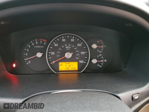 2010 Kia Rondo LX with VIN KNAHG8C80A7300724, listed as a Copart auction lot 78953124 with 136,143 mi miles and Clean Title. Bid and sale history available at carsss.com. Image 9.