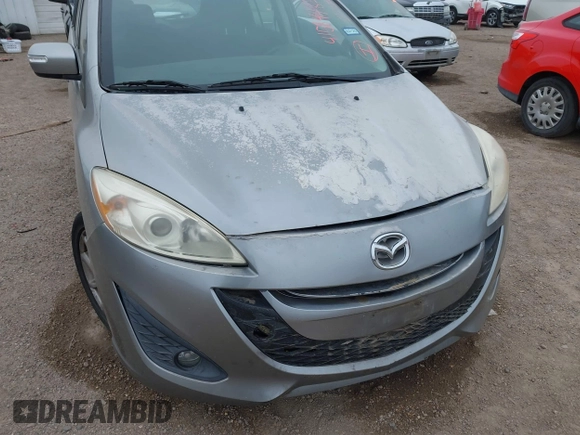2013 Mazda 5 Touring with VIN JM1CW2CL5D0151404, listed as a IAAI auction lot 41584485 with 109,438 mi miles. Bid and sale history available at carsss.com. Image 6.