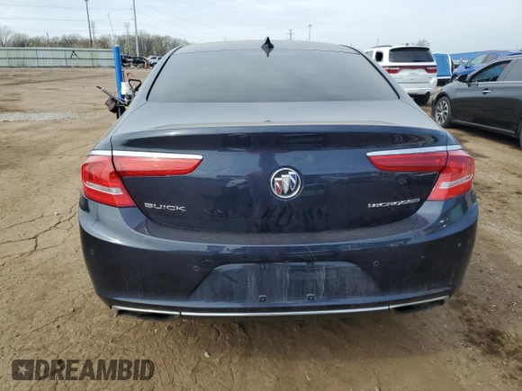 2017 Buick LaCrosse Essence with VIN 1G4ZP5SS9HU132124, listed as a Copart auction lot 54583375 with 93,719 mi miles and Clean Title. Bid and sale history available at DreamBid. Image 6.