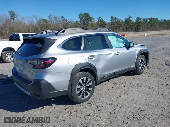 2023 Subaru Outback Limited XT with VIN 4S4BTGND8P3223816, listed as a IAAI auction lot 41728838 with 20,126 mi miles and . Bid and sale history available at DreamBid. Image 4.
