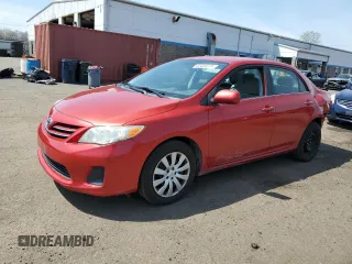 2013 Toyota Corolla L with VIN 5YFBU4EEXDP210478, listed as a Copart auction lot 52406275 with 113,395 mi miles and Salvage Title. Bid and sale history available at carsss.com. Image 1.